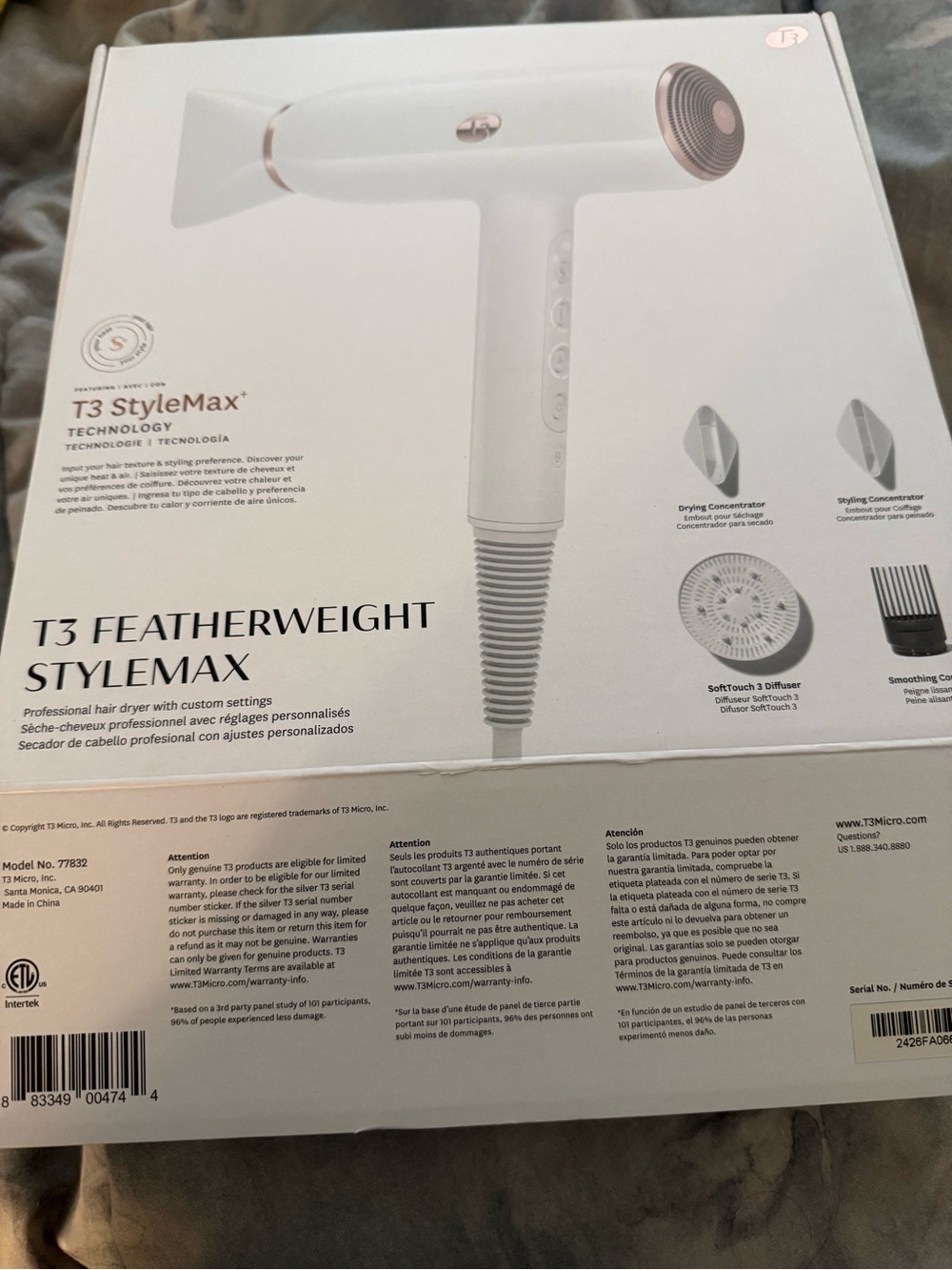 Used T3 FEATHERWEIGHT STYLEMAX